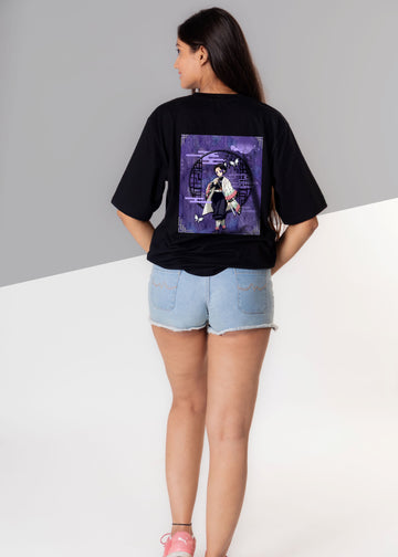 Demon Slayer -  Black Oversize Tshirt