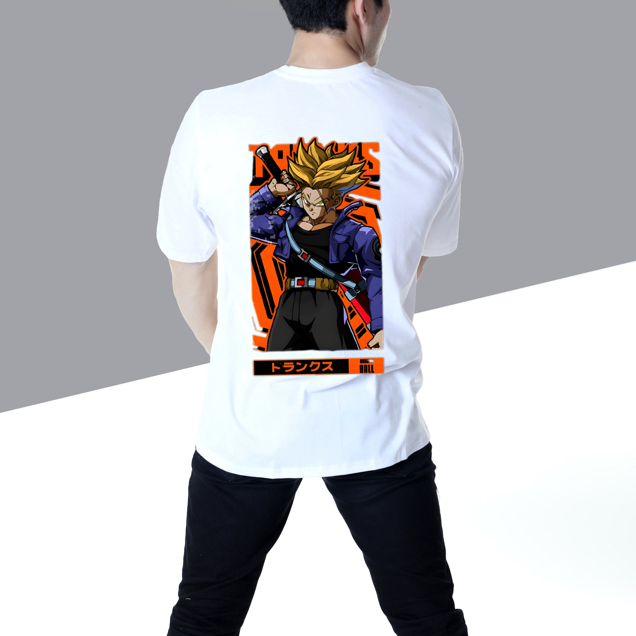 Goku - Life Story White Oversize Tshirt