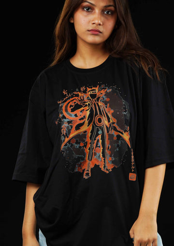 Naruto - Black Oversize Tshirt