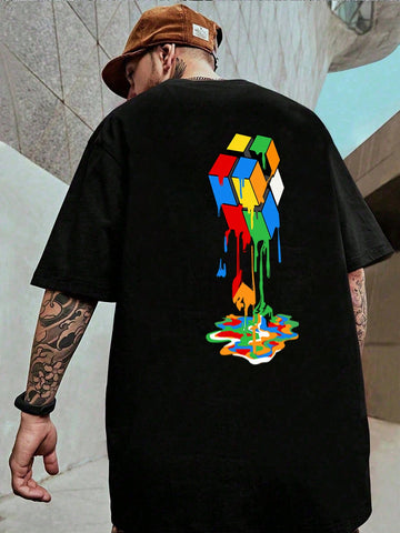 Cube Print T-Shirt