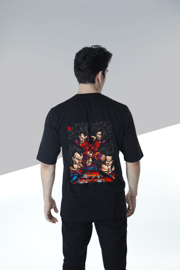 Goku - Life Story Black Oversize Tshirt