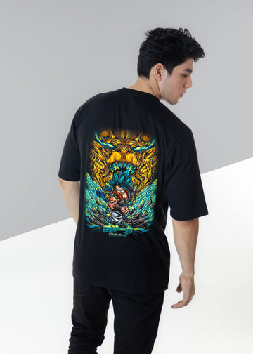 Goku - Life Story Black Oversize Tshirt