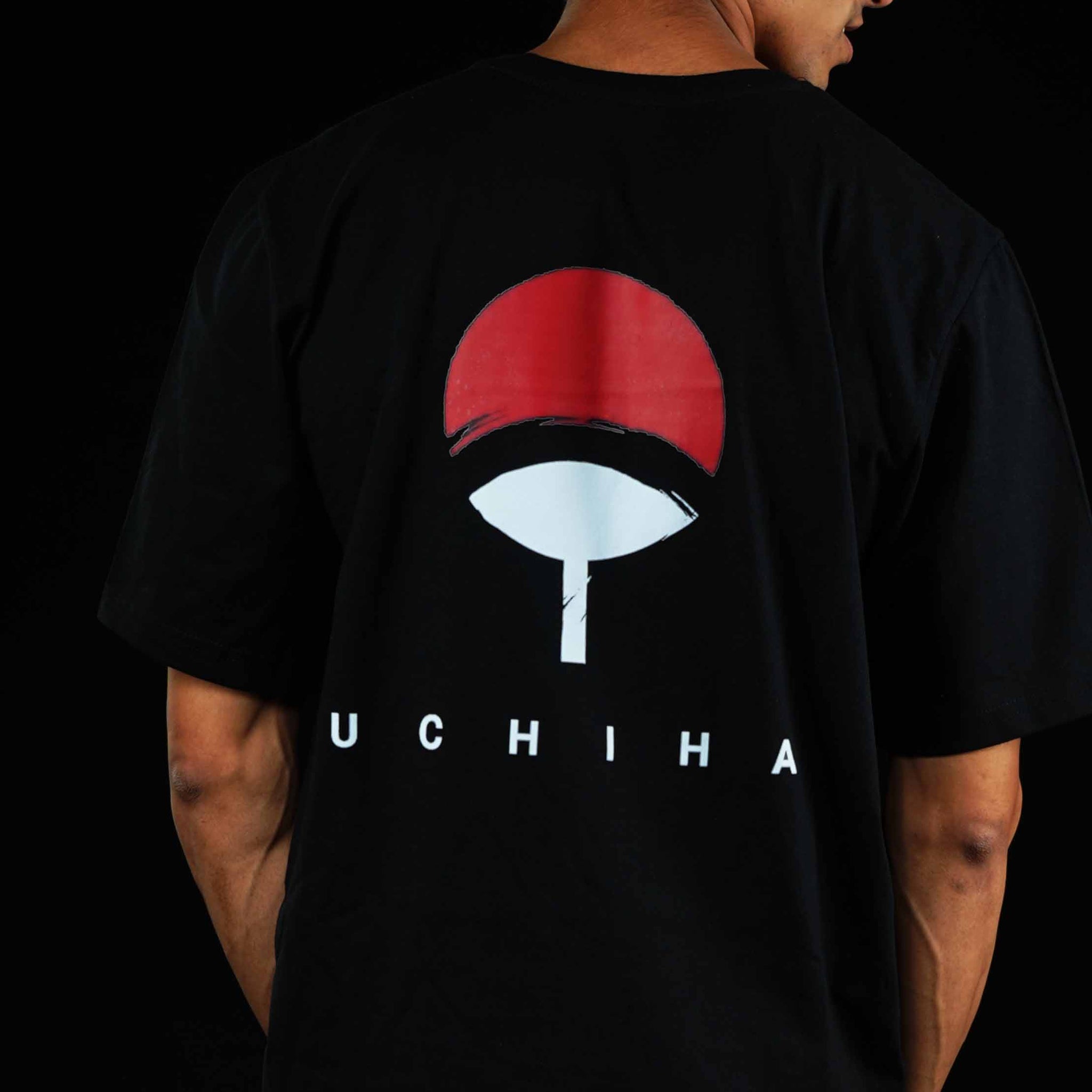 Uchiha - Black Oversize Tshirt