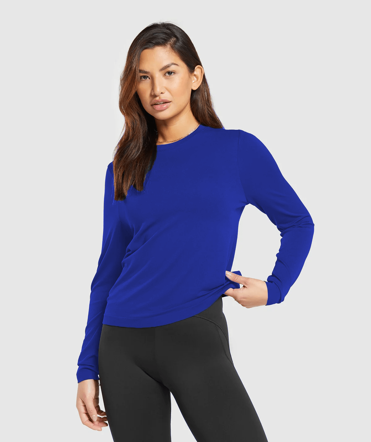 Royal Blue Solid Top