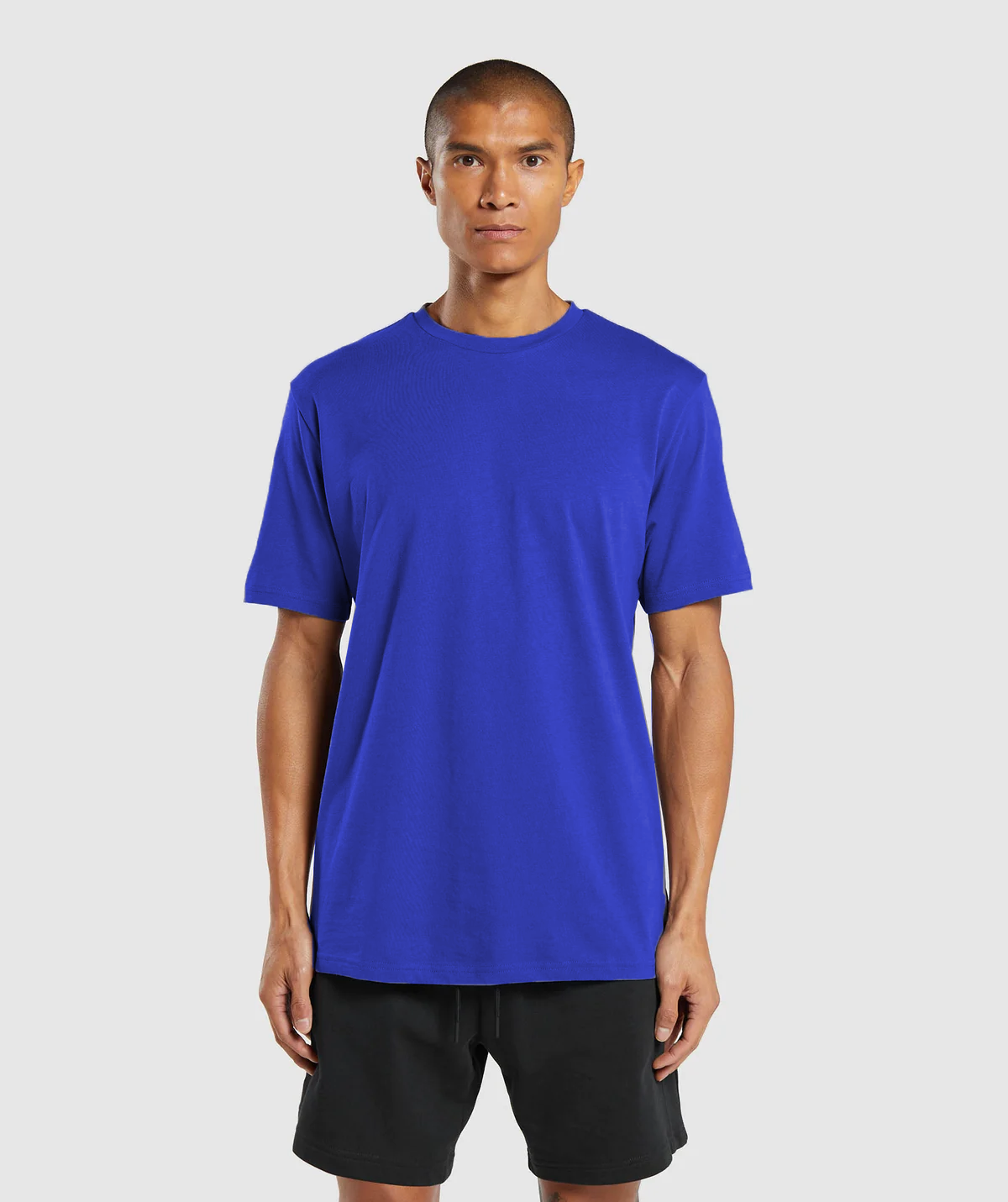Royal Blue Solid T-shirt